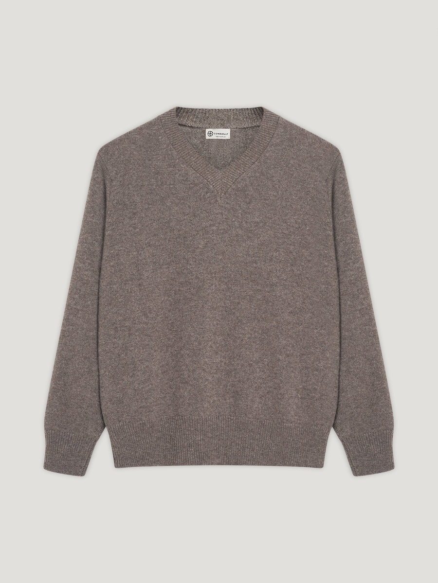 Elk 4 Ply Favourite V Neck Sweater - Connolly