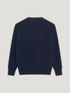 Navy 4 Ply Favourite V Neck Sweater