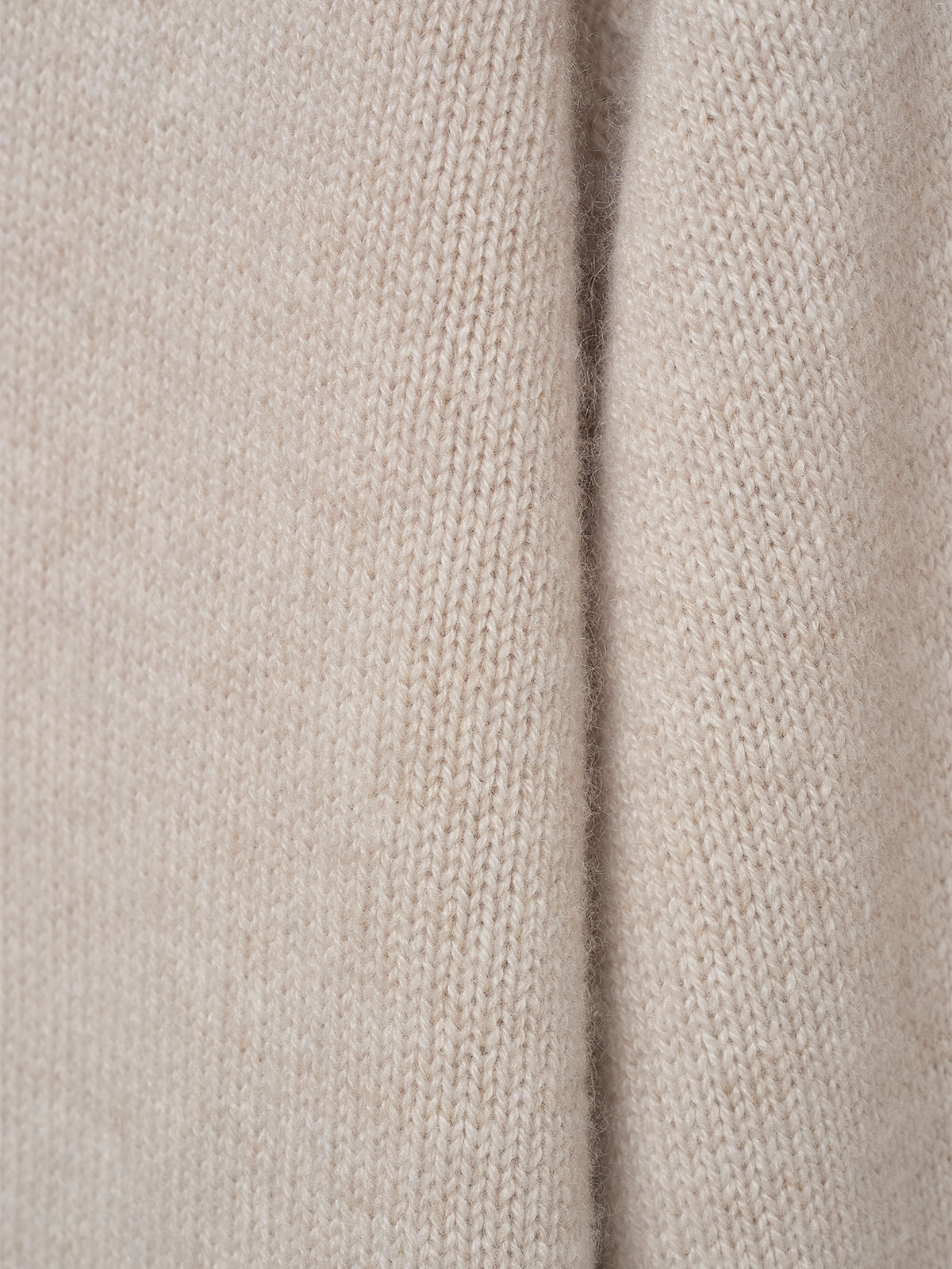 Oat 4 Ply Favourite V Neck Sweater - Connolly