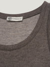 Brown/Natural Cashmere Vest