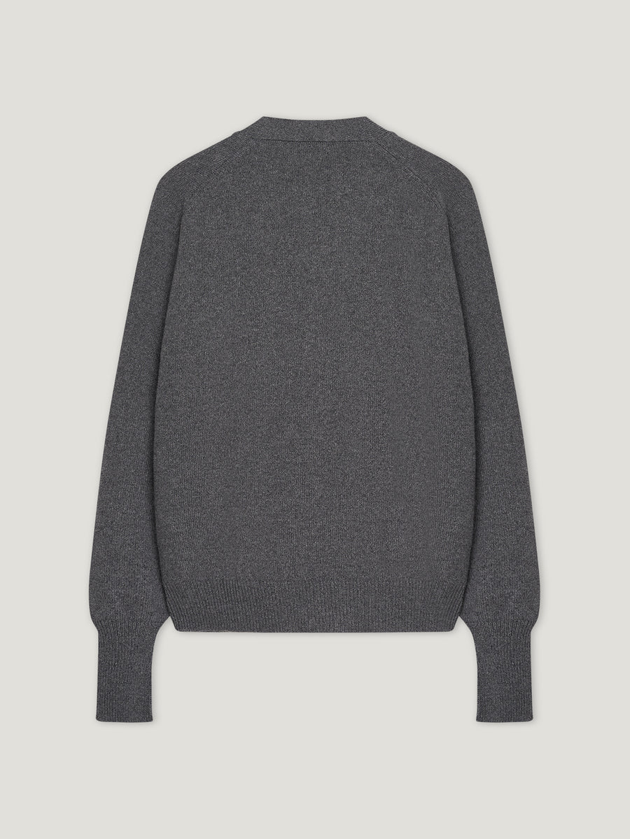 Charcoal New Art Cardigan - Connolly