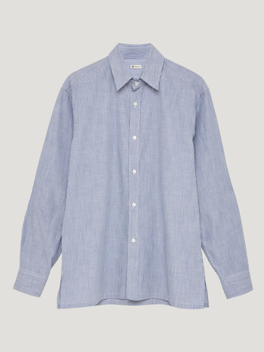 Blue Single Cuff Shirt - Connolly