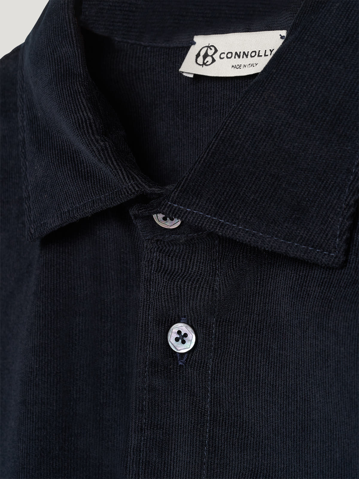 Navy Cord Shirt - Connolly