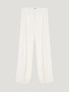 White Greta Trousers