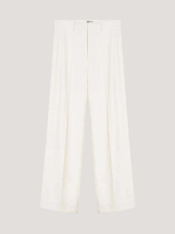 White Greta Trousers
