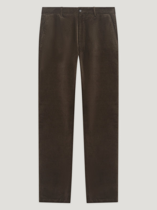 Dark Brown Cord Trousers