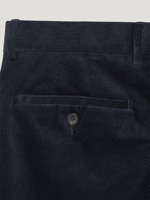 Navy Cord Trousers