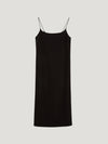 Black Silk Caddy Slip Dress