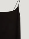 Black Silk Caddy Slip Dress
