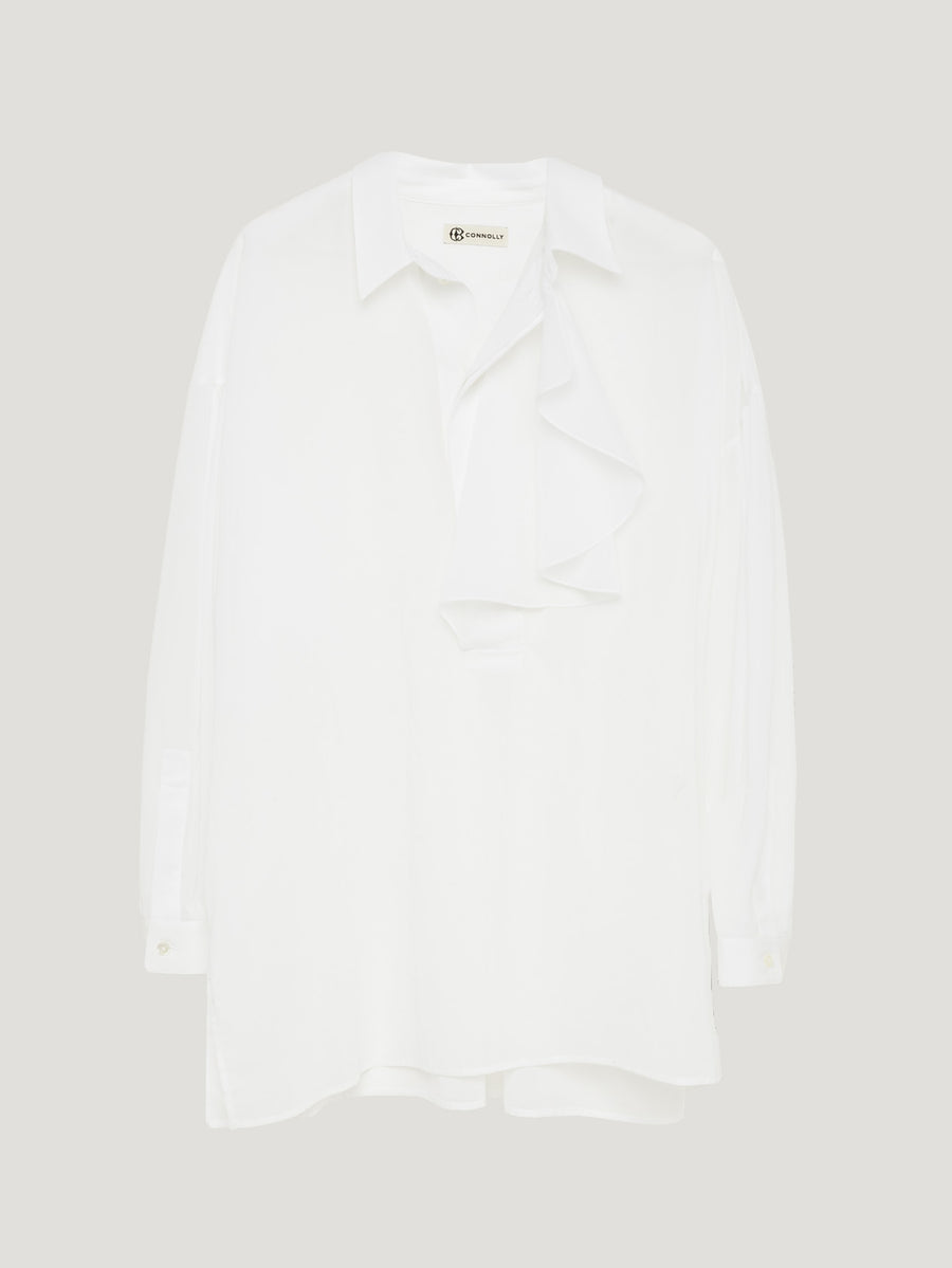 Romantic Cotton Voile Shirt - Connolly