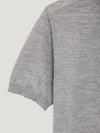 School Grey Classic Cashmere & Silk T-Shirt
