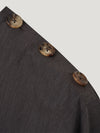 Dark Brown Short Caftan