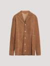 Cognac Driver Suede Over Shirt