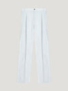 Blue Cord Relaxed Tapered Trousers