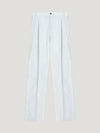Blue Cord Relaxed Tapered Trousers