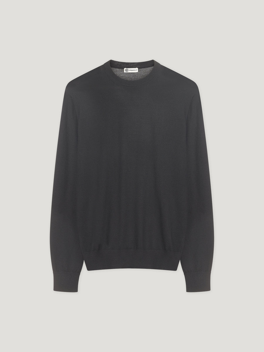 Black Travel Sweater - Connolly