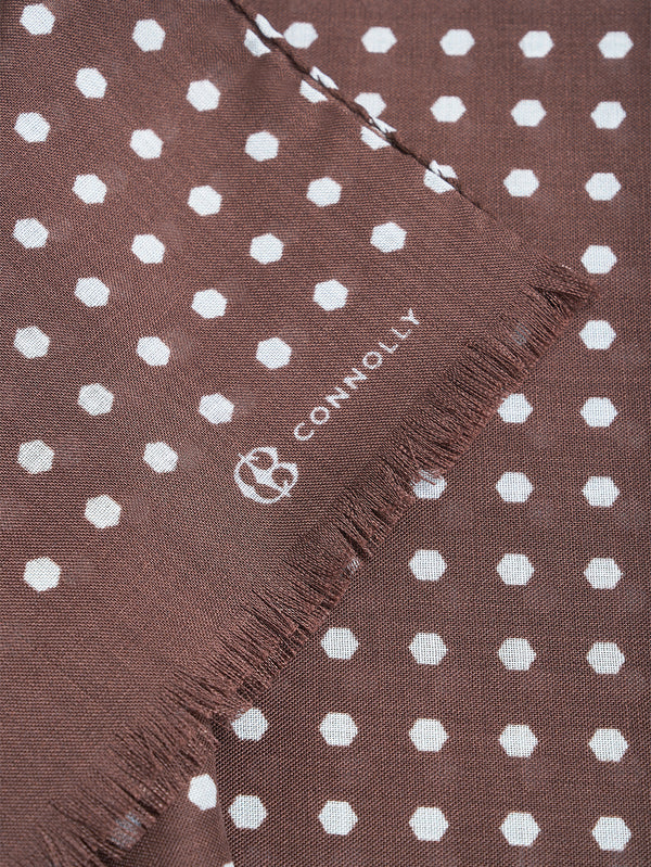Brown Sky Connolly Rivet Scarf