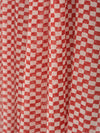 Red Check Trapeze Summer Dress