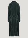 Pine Shadow Velvet Robe