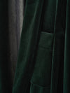 Pine Shadow Velvet Robe