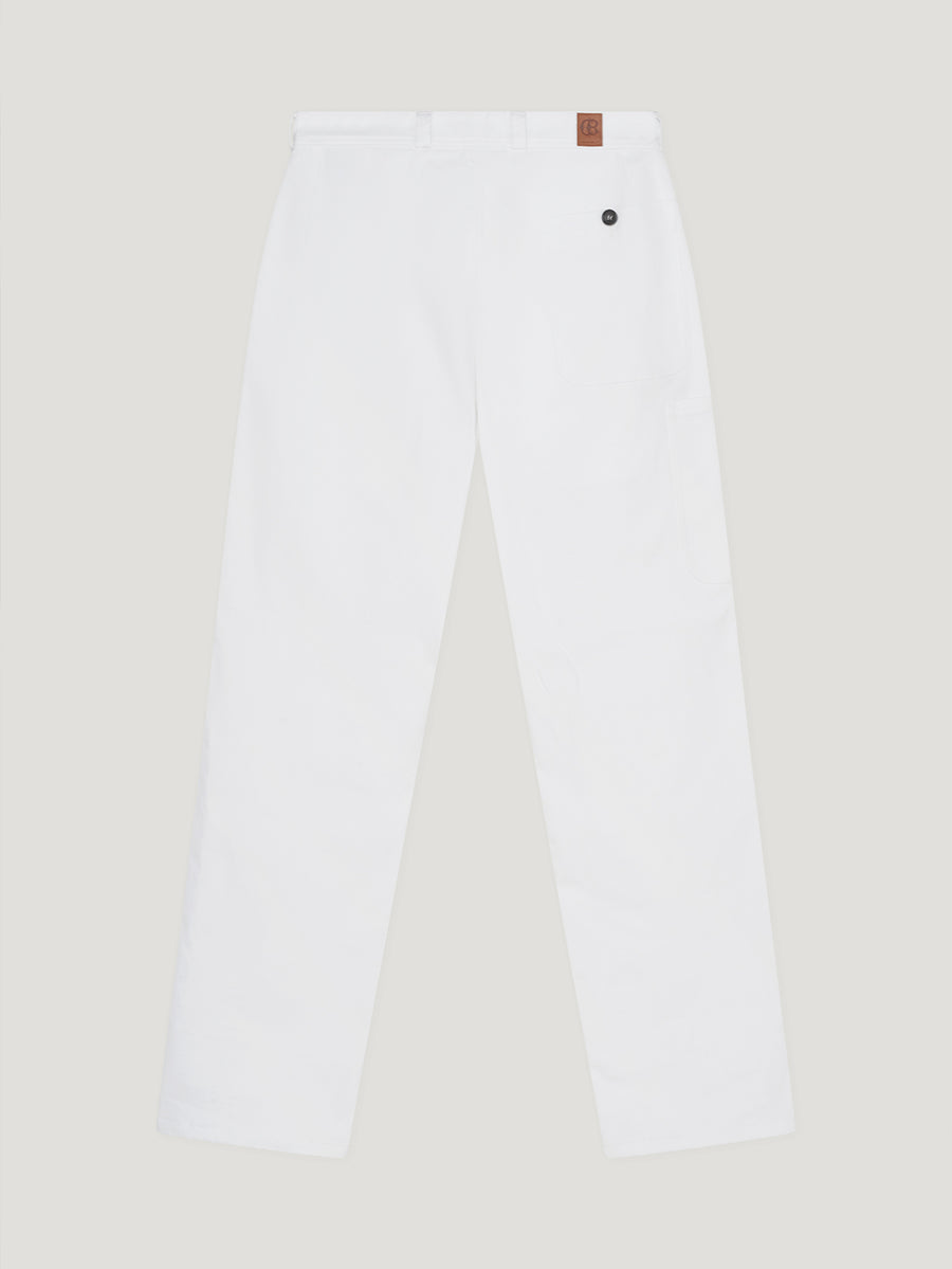 White Rally Trouser - Connolly