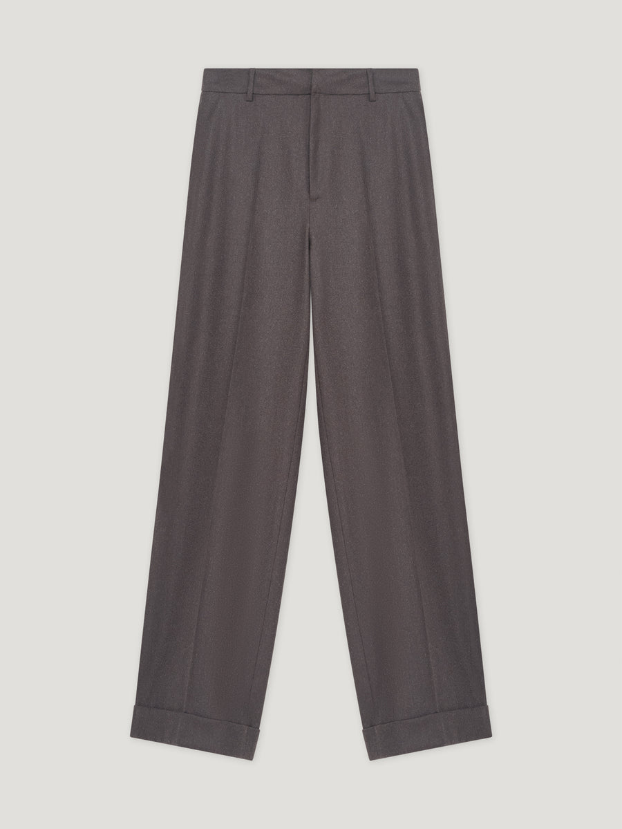 Bitter Chocolate Greta Trousers - Connolly