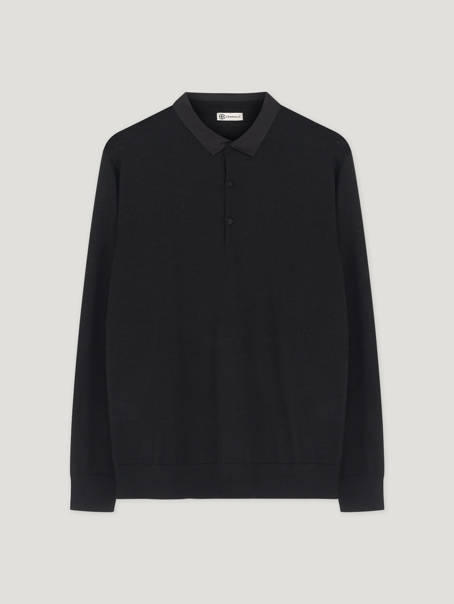 Black/Black The Smoking Polo Shirt - Connolly