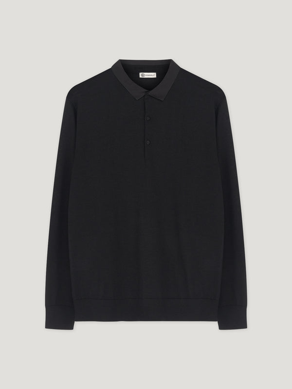 Black/Black The Smoking Polo Shirt
