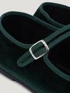 Womens Green Mary Jane Shoes