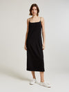 Black Silk Caddy Slip Dress