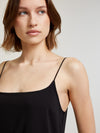 Black Silk Caddy Slip Dress