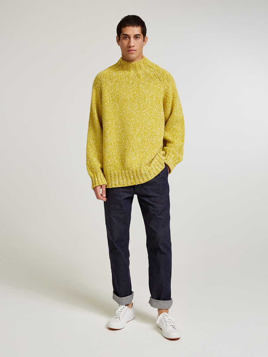 Yellow/Ecru Oversized Chunky Knit - Connolly