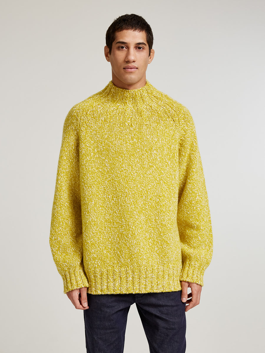 Yellow/Ecru Oversized Chunky Knit - Connolly
