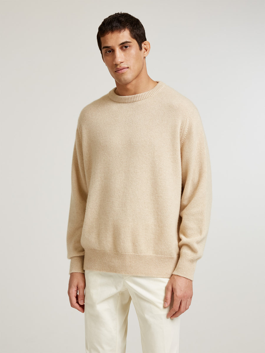 Wheat 4 Ply Favourite Sweater - Connolly