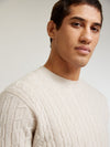 Bone Favourite Cable Sweater