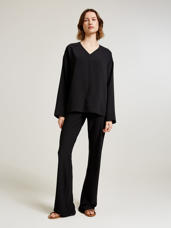 Black Nouvelle Trouser Suit