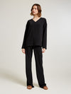 Black Nouvelle Trouser Suit