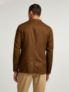 Brown Soleil Silk Jacket