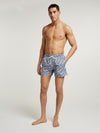 Blue Crocodile Swimming Trunks