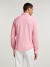 Pink Pique Cotton Polo Shirt