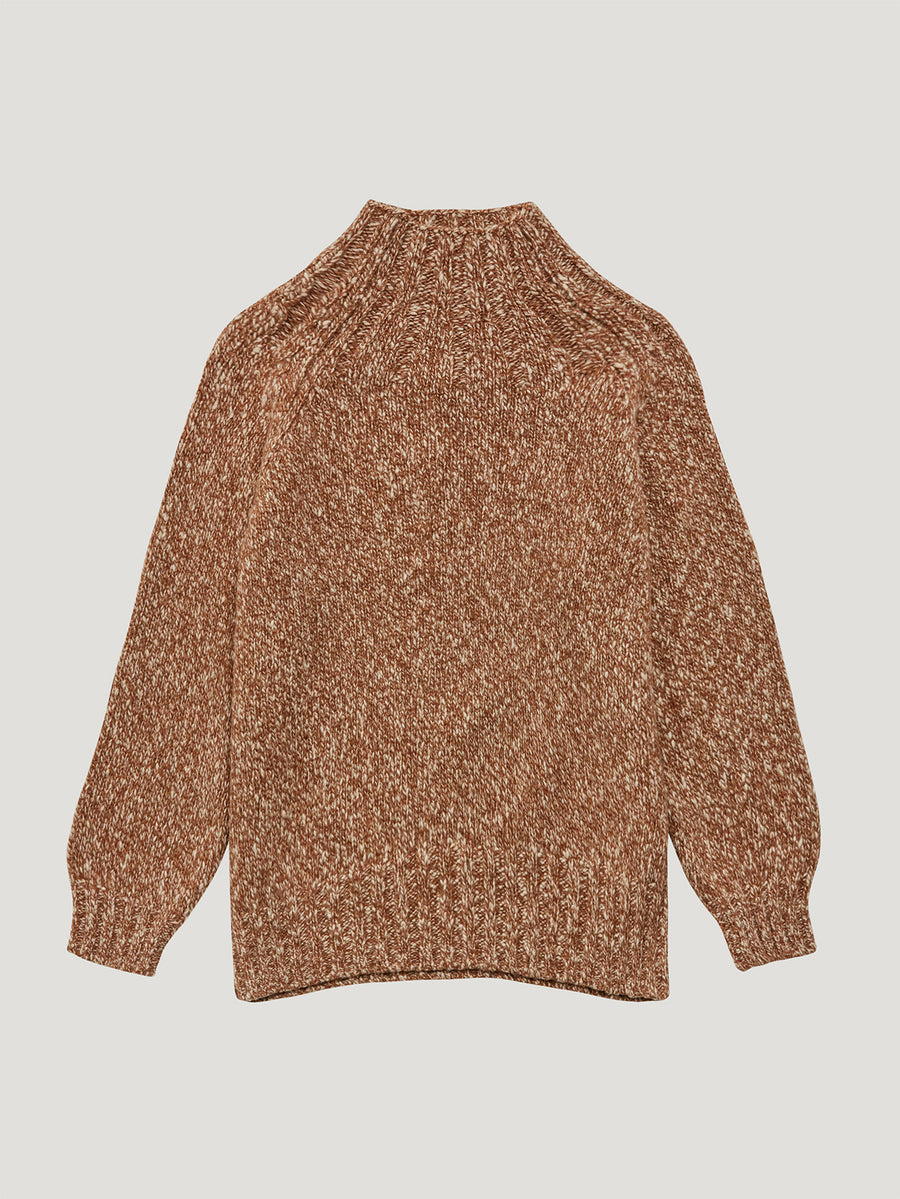 Brown/Natural Oversized Chunky Knit - Connolly