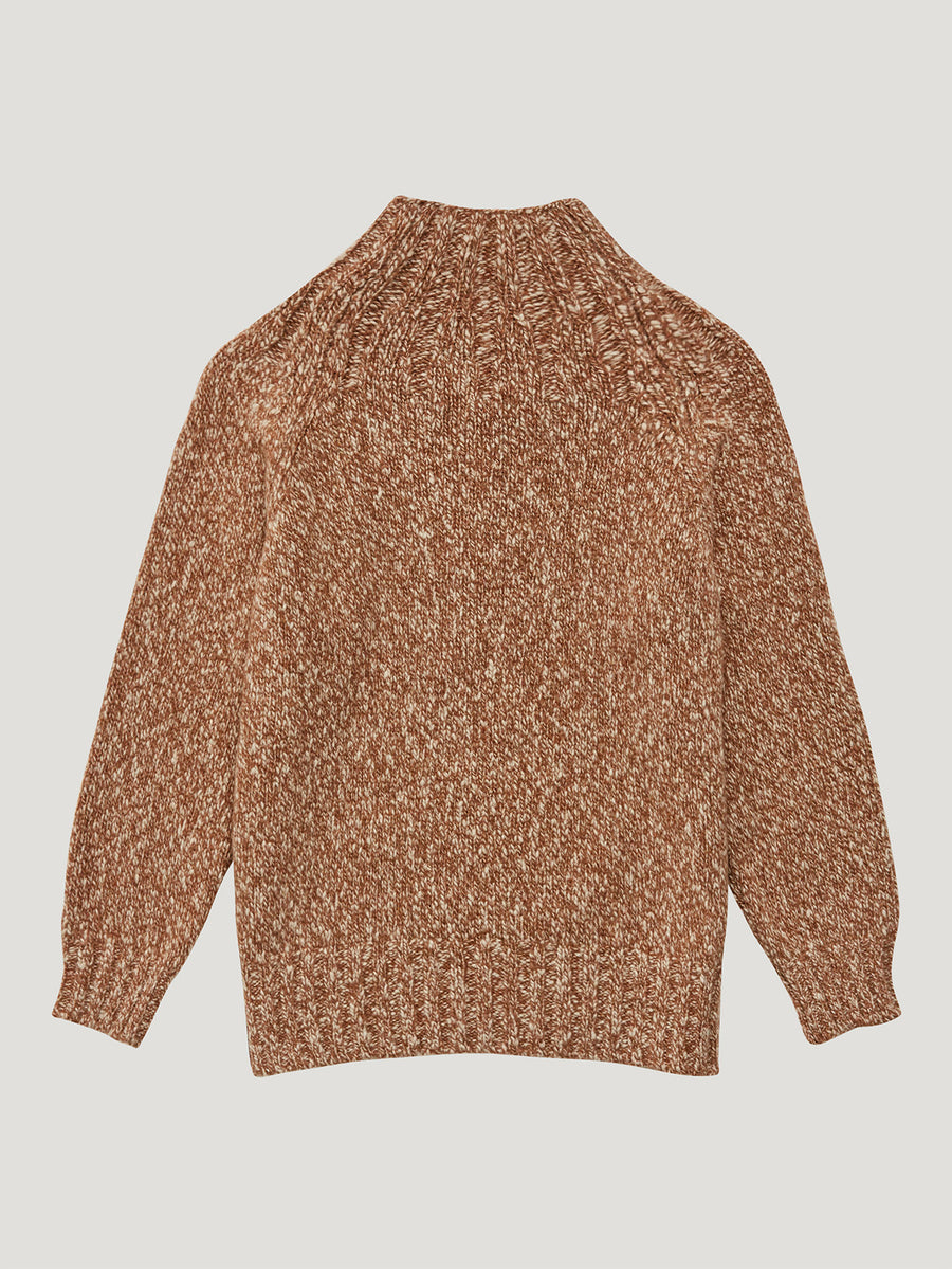Brown/Natural Oversized Chunky Knit - Connolly