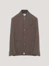 Brown Double Face Cashmere Blazer