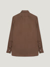 Brown Cashmere Hand Finish Shirt