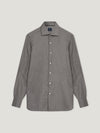 Grey Cashmere Hand Finish Shirt
