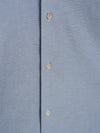 Blue Spread Collar Hand Finish Shirt