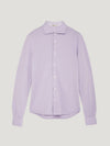 Lavender Pique Cotton Polo Shirt