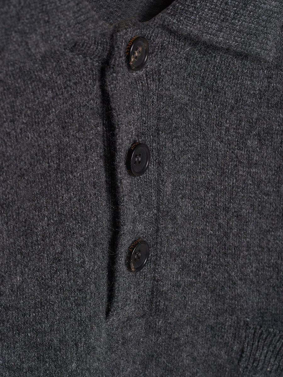 Grey Raglan Racing Polo - Connolly