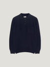 Navy Raglan Racing Polo
