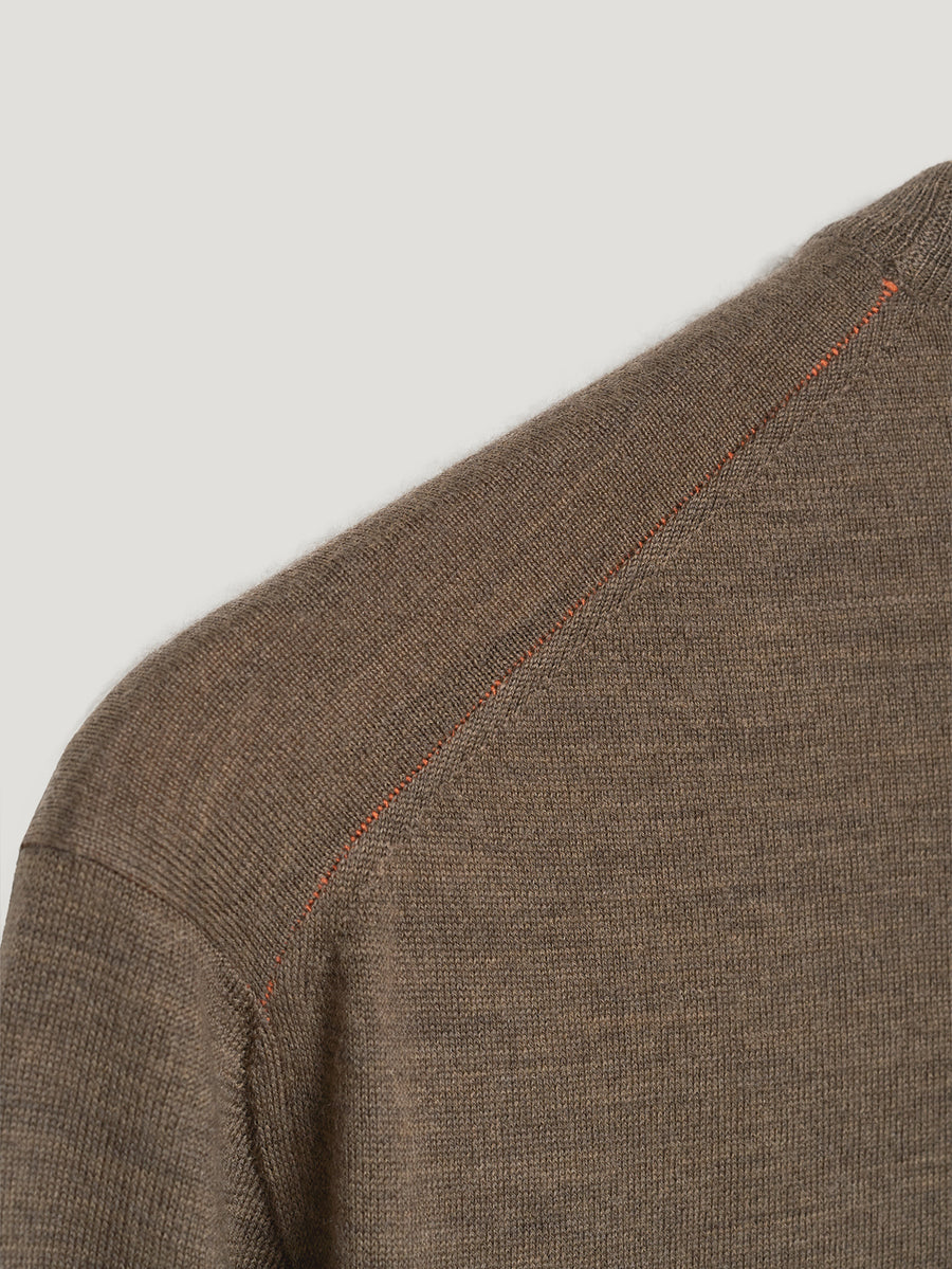 Brown Travel Sweater - Connolly